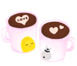 Chicken Joy's Love day sticker #12519854