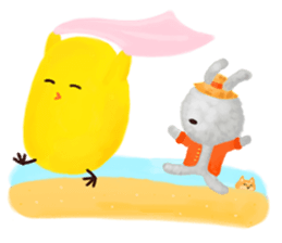 Chicken Joy's Love day sticker #12519857