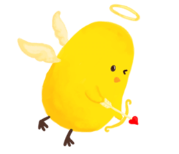 Chicken Joy's Love day sticker #12519858