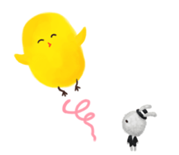 Chicken Joy's Love day sticker #12519864