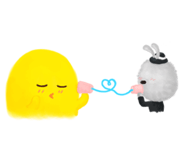Chicken Joy's Love day sticker #12519875