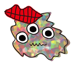 Jumping on sugar tongue sticker #12519921