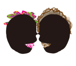 Jumping on sugar tongue sticker #12519926