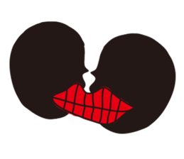 Jumping on sugar tongue sticker #12519929