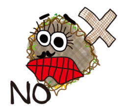 Jumping on sugar tongue sticker #12519942