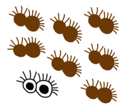 Jumping on sugar tongue sticker #12519948