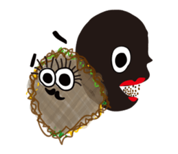 Jumping on sugar tongue sticker #12519949