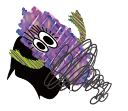 Jumping on sugar tongue sticker #12519952