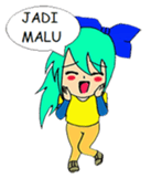 Yak & Yuk - The Happy Twin Couple sticker #12520007