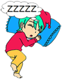 Yak & Yuk - The Happy Twin Couple sticker #12520009