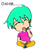 Yak & Yuk - The Happy Twin Couple sticker #12520027