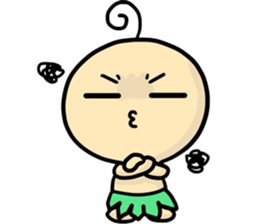 B the Bean sticker #12520323