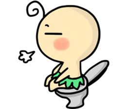 B the Bean sticker #12520337