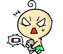 B the Bean sticker #12520342