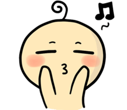 B the Bean sticker #12520347