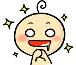 B the Bean sticker #12520348