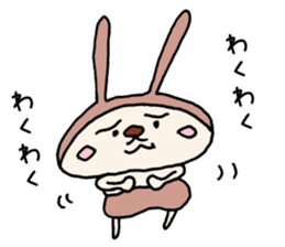 Mr.Usapantsu 3 sticker #12520657