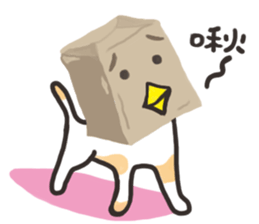 bag and cat sticker #12520833