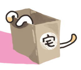 bag and cat sticker #12520838