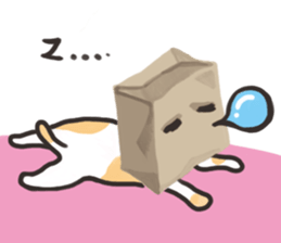 bag and cat sticker #12520843