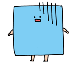plane human sticker #12521048