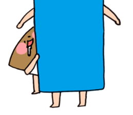 plane human sticker #12521061