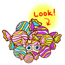 Pink Candy 'Lucy' sticker #12521231