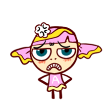 Pink Candy 'Lucy' sticker #12521232