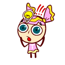 Pink Candy 'Lucy' sticker #12521239