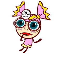 Pink Candy 'Lucy' sticker #12521240