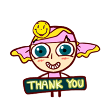 Pink Candy 'Lucy' sticker #12521246