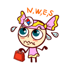 Pink Candy 'Lucy' sticker #12521247