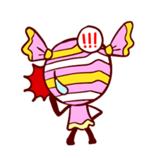 Pink Candy 'Lucy' sticker #12521248