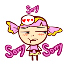 Pink Candy 'Lucy' sticker #12521250