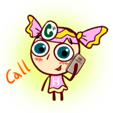 Pink Candy 'Lucy' sticker #12521256