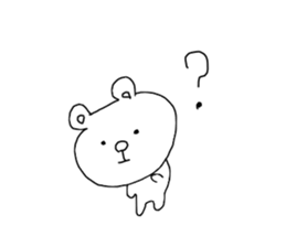 The endlessly irresponsible Bear sticker #12521370