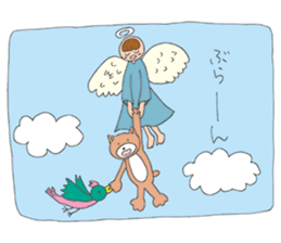 Kumaeru is the Angel's apprentice sticker #12521535