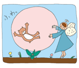 Kumaeru is the Angel's apprentice sticker #12521537