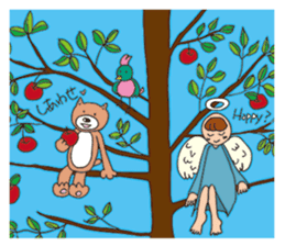 Kumaeru is the Angel's apprentice sticker #12521543