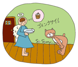 Kumaeru is the Angel's apprentice sticker #12521555