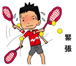 Tennis Boy III Tournament sticker #12521752