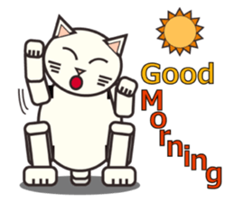 ROBO Cat English sticker #12522486