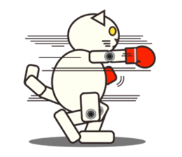 ROBO Cat English sticker #12522500