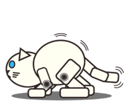 ROBO Cat English sticker #12522508