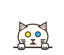 ROBO Cat English sticker #12522516