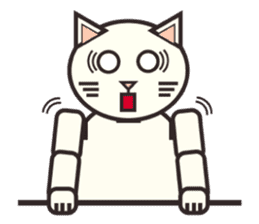 ROBO Cat English sticker #12522518