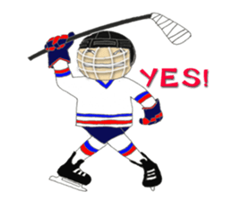 Crazy Ice Hockey Family sticker #12522688