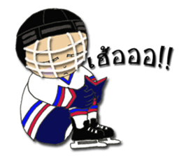 Crazy Ice Hockey Family sticker #12522695