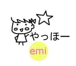 Sticker of Emi sticker #12523158