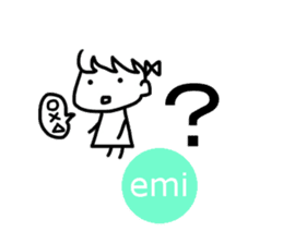 Sticker of Emi sticker #12523173